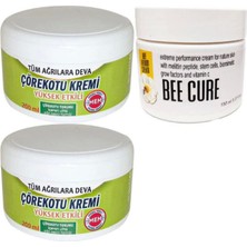 Vintessy Çörek Otu Kremi Büyük Xl Boy 2X200 Ml+ Bee Cure 150 ml Krem