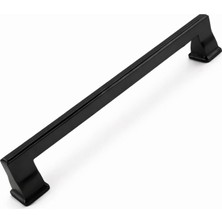Frefly Store Lüx Olifka Mat Siyah Çekmece Kulp 160 mm Dolap Kapak Kulpu Modern Şık Tasarım Dayanıklı
