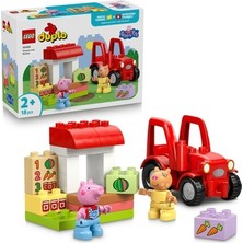 Vintessy Peppa Pig Traktör Seti, 2 Yaş ve Üzeri Çocuklar Için Eğitici