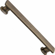 Frefly Store Özen Çizme Antik Sarı Çekmece Kulp 160 mm Dayanıklı Metal Dolap Kulpu Şık Tasarım Mobilya Aksesuarı