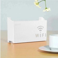Frefly Store Tineke Beyaz Wifi Kutusu Duvar Asılabilir Sigorta ve Modem Saklama Kutusu 25X15X6 cm