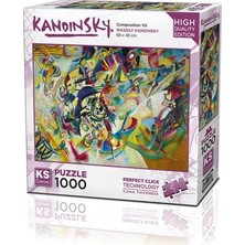Vintessy 1000 Parça Kompozisyon Temalı Eğlenceli Bulmaca
