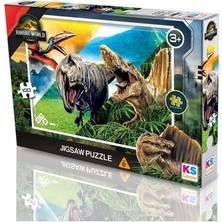 Vintessy 100 Parçalı Jurassic World Temalı Eğlenceli Yapboz