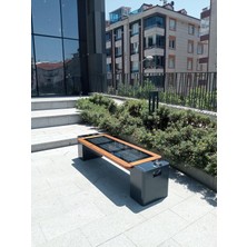 Güneş Enerjisi Ile Mobil Şarj Eden Oturma Bankı – Solar Bank
