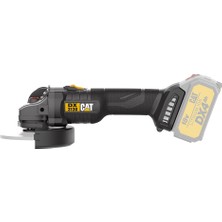 Frefly Store Cat DX3130B 18VOLT 125MM Kömürsüz Profesyonel Avuç Taşlama (Akü Dahil Değildir)