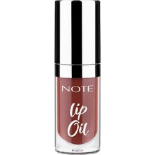 Note Cosmetics Oil 60 Mocha Kiss Nemlendirici ve Parlatıcı Dudak Bakım Yağı, Kahverengi