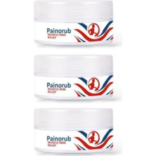 Vintessy Painorub Muscle Pain-Relief Cream 50 ml / Ağrı Gidermeye Yardımcı Teskin Krem 3 Adet