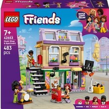 Vintessy Lego® Friends Müzik Mağazası ve Daire 42653 - 7 Yaş ve Üzeri Çocuklar Için 3 Mini Bebek Içe