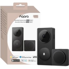 Frefly Store Aqara Akıllı Görüntülü Kapı Zili Hub G410 Siyah CH-C09D-S (Apple Home Destekli)