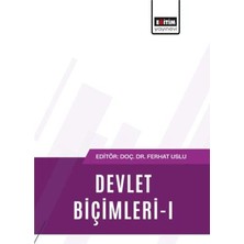 Eğitim Yayınevi Devlet Biçimleri - 1