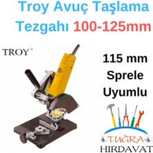 Frefly Store Troy T 90008 Avuç Taşlama Sehpası, 125 mm