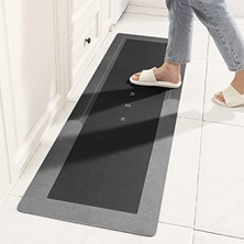Schweek Banyo Paspası Halısı, Süper Emici Zemin Paspası Hızlı Kuruyan Ince Banyo Paspasları Halılar