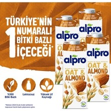 Vintessy Yulaf & Badem Sütü 4x1 L Vegan Laktozsuz Besin