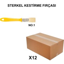 Vintessy 12 Adet Kestirme Fırçası, No 1 Kalite Seti