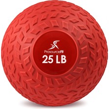 Frefly Store Prosourcefit Slam Medicine Balls 25 Lbs Tread Textured Grip Dead Weight Balls Cross Training Strength And Conditioning Egzersizler, Kardiyo ve Core Workouts, Red
