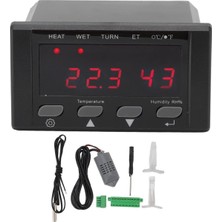 Yate10 Ht-10 AC220V Kuluçka Kontrolörü(Isı-Nem-Çevirme-Egsoz-Alarm)