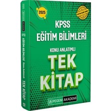 Vintessy Kpss Eğitim Bilimleri Konu Anlatımı - 2025 Yılına Hazırlık