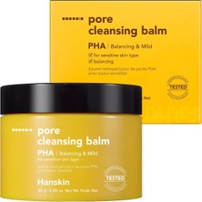 Hanskin Pore Cleansing Balm Bha - Hassas ve Kuru Ciltler Için Gözenek ve Makyaj Temizleme Balmı [ 80