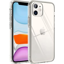Madnova iPhone 11 Ile Uyumlu Şeffaf Telefon Kılıfı, Kamera Korumalı Silikon Kılıf