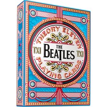 Renas Store THEORY11 The Beatles Premium Oyun Kartları – Mavi Deste