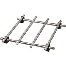 Ikea Lamplig Nihale Altlık, 17,8 x 17,8 Cm, Paslanmaz Çelik