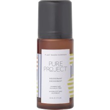 Pure Project Deodorant 50ML. Cam Roll-On Deodorant. Doğal, Aluminyum Içermez, Parfüm Içermez, Gün Bo
