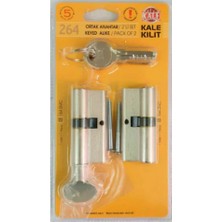 Vintessy Ikiz Set Barel - 68 mm Yüksek Güvenlik Özellikli Anahtar