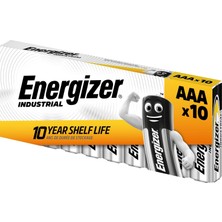 Energizer Industrial Pil Aaa LR03 1,5 V (10'lu Paket)