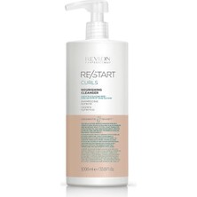 Revlon Professional Restart Curls Nourishing Cleanser 1000ML Sulfate  Silicone Free