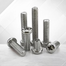 TKÇ M5X10 Ysb Başlı Bağlantı Cıvatası 200 Adet Çoklu Paket