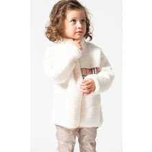 Baby Animals Welsoft Peluş Kuzu Fermuarlı Kışlık Unisex Kız Erkek Bebek Çocuk Mont Kaban Hırka Ceket