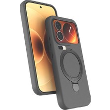 Evimdeyokyok Xiaomi Mi 17 Pro Regal Magsafe Standlı Kapak - Titan Gri