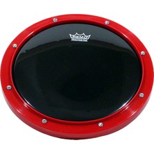 Remo RT-0008-58 20,32 cm Kırmızı Ayarlanabilir Egzersiz Pedi Ambassador Abanoz Davul Başlıklı