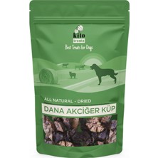 Kito Dana Akciğer Küp Atıştırmalık Köpek Ödül MAMASI%100 Doğal, Glutensiz, Organik 100 gr (Dog Treat