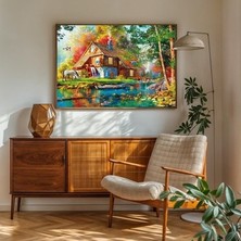 Vintessy 1000 Parça Sonbahar Temalı Eğlenceli Puzzle Seti