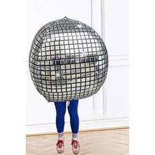 Pek Shop Dev Disko Topu Şeklinde Folyo Balon 50INÇ 125CM