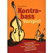 Hug & Co Kontrabass Vorspiel - 50 Bearbeitungen Für Kontrabass Solo, Kontrabass Mit Klavierbegleitung, Kontra