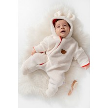 Baby Animals Welsoft Peluş Kuzu Katlanır Eldivenli %100 Pamuk Astar Unisex Kız Erkek Çocuk Bebek Uyku Tulumu