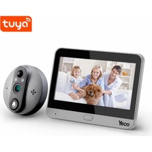 Pd-20 Akıllı Kapı Zili – LCD Ekranlı, Hareket Sensörlü, Mobil Uyumlu