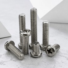 TKÇ M5 x 70 Ysb Başlı Vidalı Cıvata 100 Adet Set