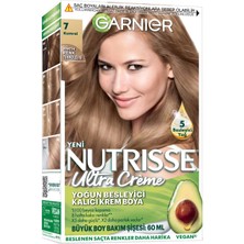Garnier Nutrisse Yoğun Besleyici Kalıcı Krem Saç Boyası 7 Kumral