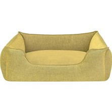 Pet Comfort Alpha Mirandus Sarı Köpek Yatağı L 85X105CM