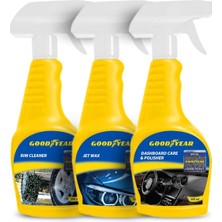 Goodyear Tüm Araçlara Özel 3'lü Cila Bakim Seti