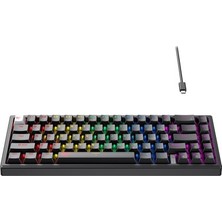 Vintessy Red Switch Mekanik Klavye, %60 Boyut ile Oyun Için Ideal