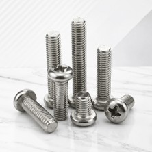 TKÇ M6 x 70 Ysb Vida Seti 50'li Paket Yıldız Başlı Sabitleme Civatası