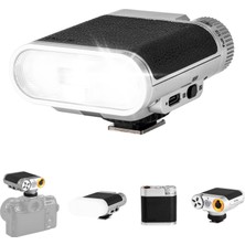 Viltrox Vıltrox Z1 Retro Kamera Flaşı - Dslr ve Aynasız Kameralar Için Sıcak Ayakkabı Speedlite, Tip-C Hızlı