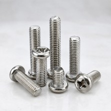 TKÇ M6X25 Ysb Başlı Cıvata 10'lu Paket Ölçülü Vida Seti