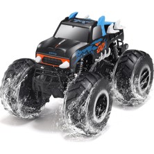 1:16 Su Geçirmez Canavar Kamyon Oyuncaklar Rc Arabalar Amfibi Uzaktan Kumanda Araba Kamyon 4WD Tüm