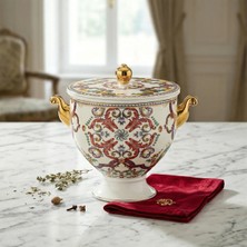 LuckyArt Velora Bone Kavanoz 17Cm