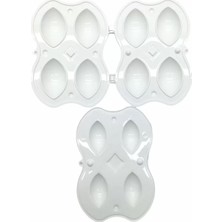 Midas Toptan Home Içli Köfte Yapma Kalıbı - 4'lü - Plastik